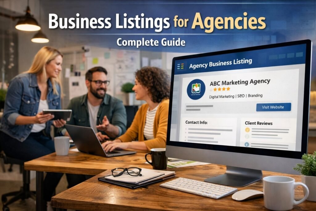 business listings for agencies visibility and trust