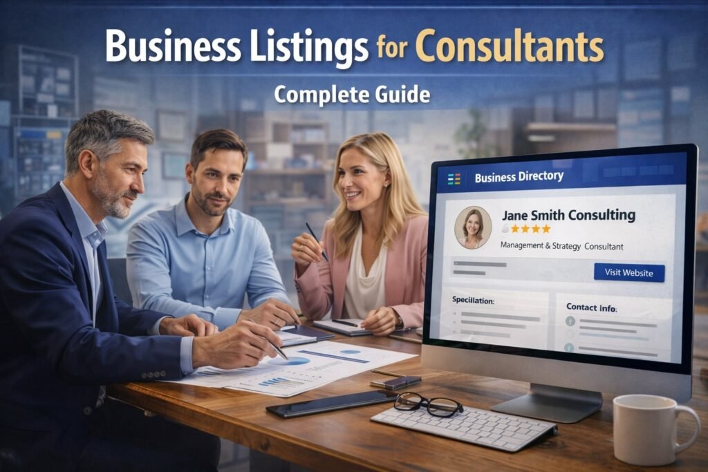 business listings for consultants authority and professional visibility